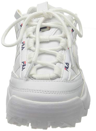 Fila D-Formation wmn, Zapatillas de Deporte Mujer, Blanco (White/Navy/Red), 36 EU