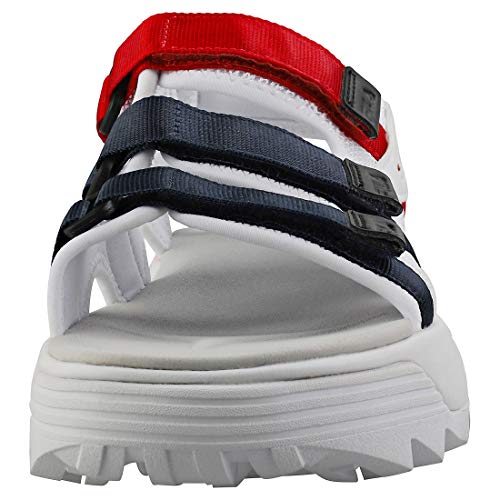 Fila Disruptor Sandal Mujeres Sandalias White Navy Red - 5 UK