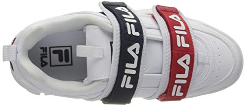 FILA Disruptor Straps wmn, Zapatillas Mujer, Blanco (White), 37 EU