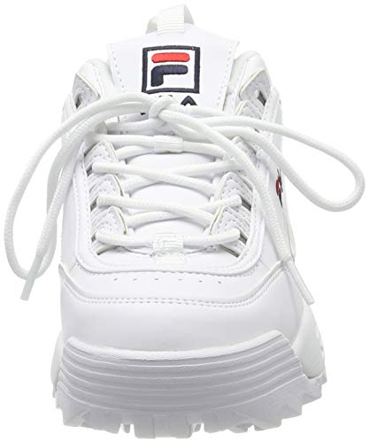 FILA Disruptor, Zapatillas Mujer, Blanco (White), 39 EU