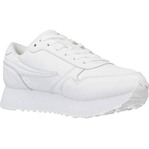 Fila Orbit Zeppa L wmn, Zapatillas Mujer, Blanco (White 1010311-1fg), 38 EU