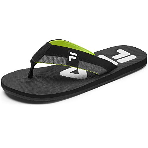 FILA Rocktail Men, Chanclas abatibles Hombre, Negro (Black), 43 EU