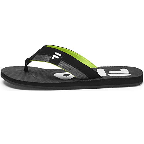 FILA Rocktail Men, Chanclas abatibles Hombre, Negro (Black), 43 EU