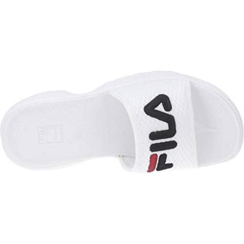 Fila Sandalias Chanclas Mujer Disruptor Slide WMN para Mujer Blanco 39 EU