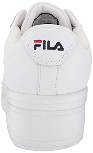 Fila Tenis Wx-100 para mujer, (Blanco/azul marino/rojo), 37 EU