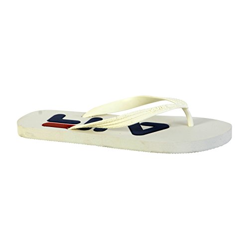 FILA Troy Men, Chanclas abatibles Hombre, Blanco (White), 40 EU