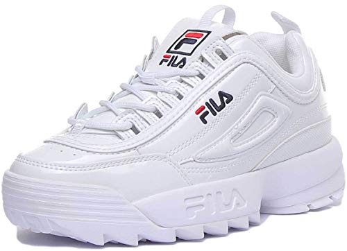 Fila Wmn Disruptor Low 1010746-1fg, Zapatillas Mujer, Blanco (White 1010746/1fg), 37 EU