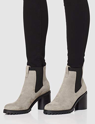 find. Chunky Sole Botas Chelsea, Grau Grey, 37 EU