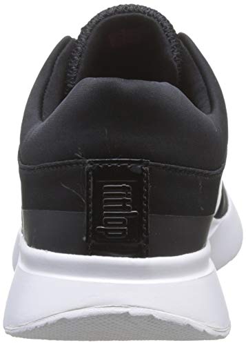 FitFlop Anni Flex, Zapatillas sin Cordones para Mujer, Negro (Black 001), 36 EU