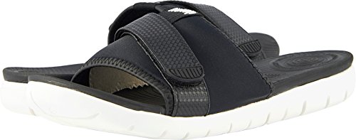 FitFlop Neoflex TM Slides Sandals, Chanclas para Mujer, Negro (Black Mix 231), 41 EU