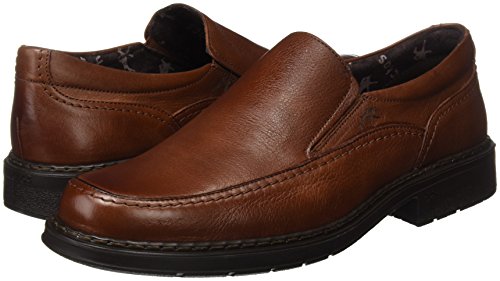 Fluchos | Mocasín de Hombre | Clipper 9578 Cidacos Libano Zapatos Confort | Mocasín de Piel de Ternera de Primera Calidad | Cierre con Elásticos | Piso de Goma Personalizado