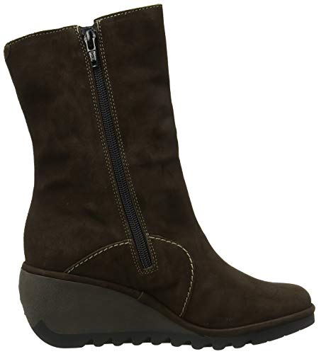 Fly London NORT088FLY, Botas Chukka Mujer, Gris 006, 39 EU