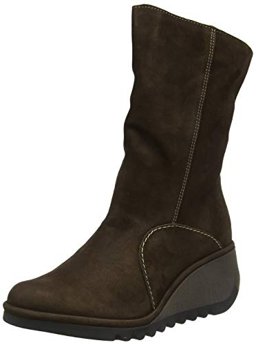 Fly London NORT088FLY, Botas Chukka Mujer, Gris 006, 39 EU