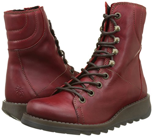 Fly London Same109fly, Botas Mujer, Rojo (Red), 39 EU