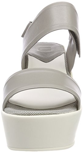 G-Star RAW Corestrap Flatform, Sandalias de Plataforma para Mujer, Gris (Industrial Grey 1816), 39 EU