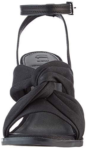 G-STAR RAW Knot-Marina Heel, Chanclas Mujer, Negro (Black 8390-990), 41 EU