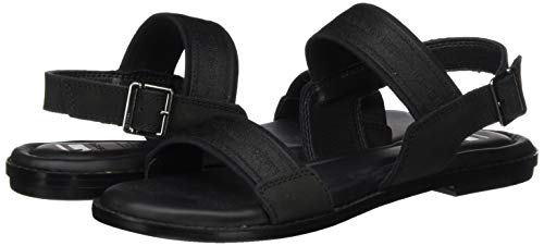 G-STAR RAW Navik OG Flat, Chanclas Mujer, Negro (Black A605-990), 37 EU