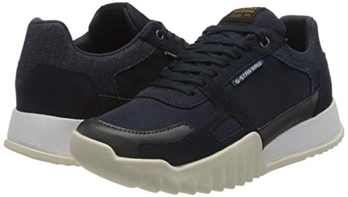 G-STAR RAW Rackam Reduc, Zapatillas Hombre, Dk Saru Azul/Rover, 41 EU