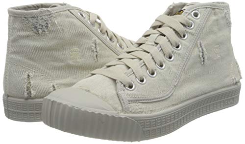 G-STAR RAW Rovulc 50 Years Denim Mid, Zapatillas Hombre, Ecru C746 159, 41 EU