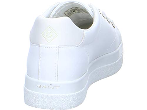 GANT Avona, Zapatillas Mujer, Blanco Brillante, 39 EU