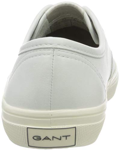 GANT FOOTWEAR New Haven, Zapatillas para Mujer, Blanco (Bright White G290), 39 EU