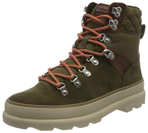 GANT Kaari, Botas de Moda Mujer, Verde Oscuro, 40 EU