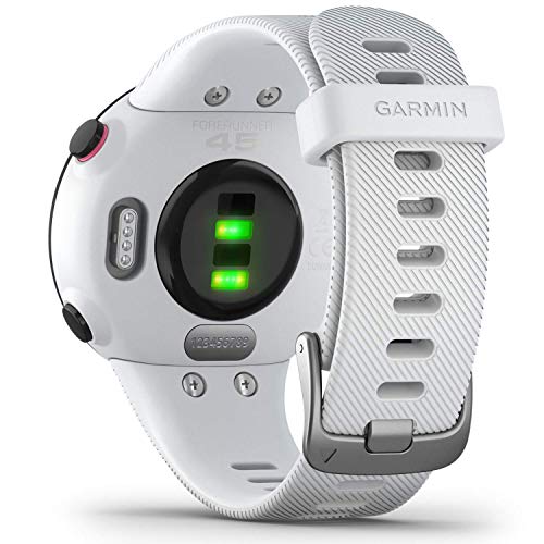 Garmin Forerunner 45S/P Reloj Multisport, Adulto, Unisex, Blanco, S