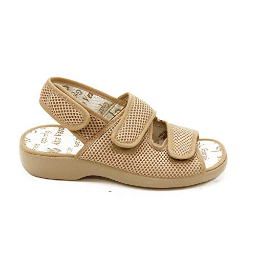 GARZON - Zapatilla Calle 3215-RBG para: Mujer Color: Beige Talla: 41