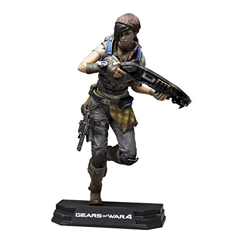 Gears Of Wars 12007-3 4 Kait Díaz Color Tops Figura, 17.78 cm