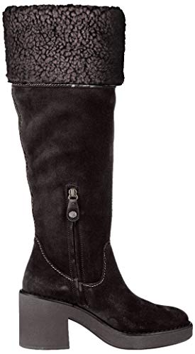 Geox D ADRYA Mid B, Botas Altas Mujer, Negro (Black C9999), 36 EU