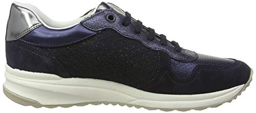 Geox D AIRELL A, Zapatillas Mujer, Azul (Navy C4002), 37 EU