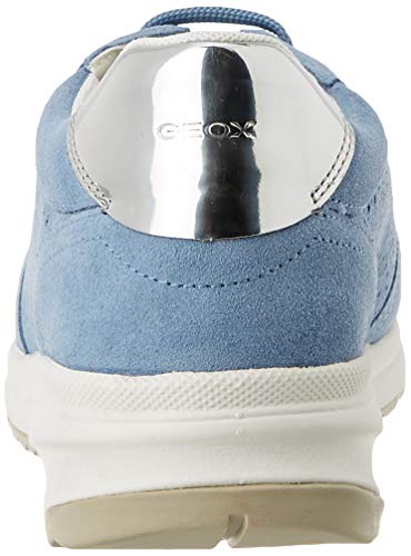 Geox D AIRELL B, Zapatillas, Azul (Lt Blue C4003), 35 EU