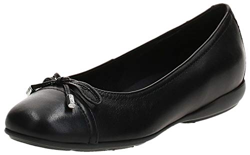 Geox D ANNYTAH D, Bailarinas Mujer, Negro (Black C9997), 38 EU