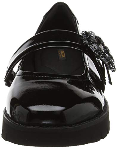 Geox D Blenda A, Bailarinas Mujer, Black (Black C9999), 39 EU