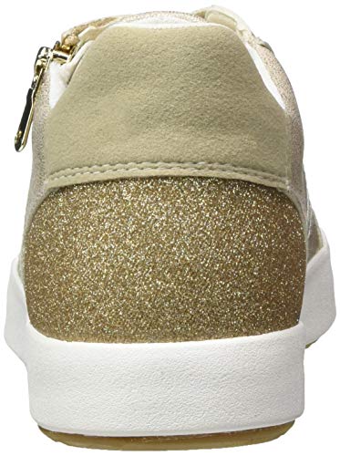 Geox D BLOMIEE A, Zapatillas Mujer, Lt Gold, 38 EU