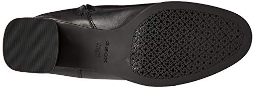 Geox D Calinda Mid C, Botas Altas Mujer, Negro (Black C9999), 38 EU