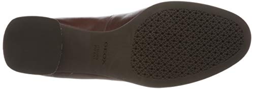 GEOX D CALINDA MID C BROWN Women's Court Shoes Pumps size 38(EU)