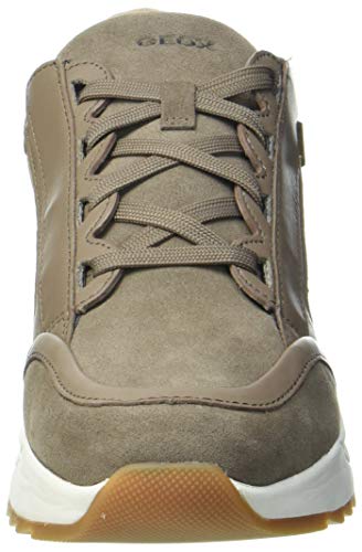 GEOX D FALENA B ABX C DK BEIGE Women's Trainers Low-Top Trainers size 36(EU)