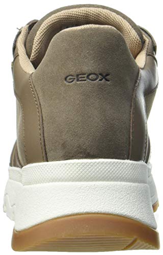 GEOX D FALENA B ABX C DK BEIGE Women's Trainers Low-Top Trainers size 36(EU)