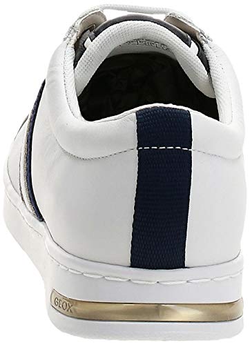 Geox D Jaysen A, Zapatillas Mujer, Blanco (White C1000), 39 EU