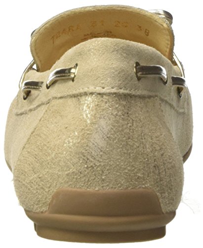 Geox D LEELYAN A, Mocasines Mujer, Dorado (Gold), 37.5 EU