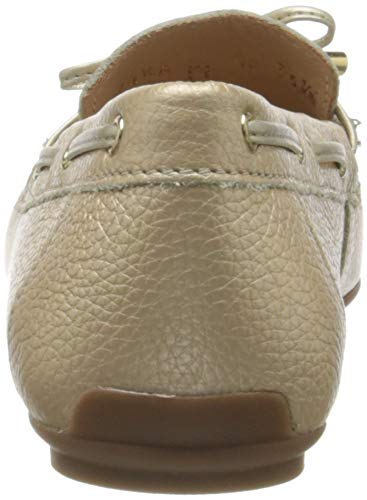 Geox D LEELYAN A, Mocasines Mujer, Dorado (Gold C2005), 36.5 EU