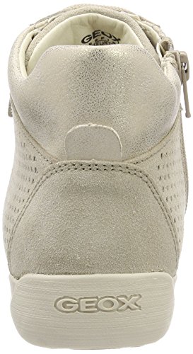 Geox D Myria B, Zapatillas Altas Mujer, Beige (Lt Taupe), 37 EU