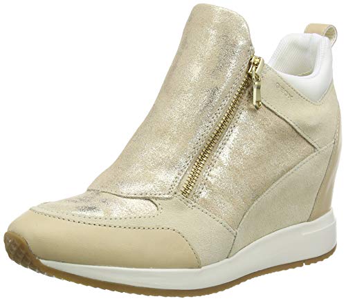 Geox D NYDAME E, Zapatillas Mujer, Beige (Sand C5004), 38 EU