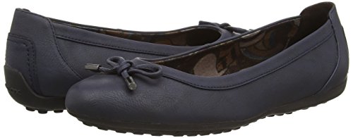 Geox D Piuma Bal H, Bailarinas Mujer, Blau (C4002NAVY), 35 EU