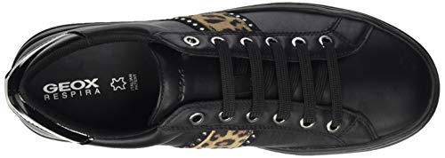 GEOX D PONTOISE G BLACK Women's Trainers Low-Top Trainers size 38(EU)