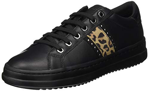 GEOX D PONTOISE G BLACK Women's Trainers Low-Top Trainers size 38(EU)