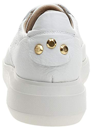 Geox D RUBIDIA A, Zapatillas Mujer, Blanco (White C1000), 41 EU