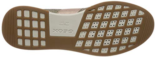 Geox D SUZZIE D, Zapatillas sin Cordones Mujer, Dorado (Dk Skin C8191), 38 EU