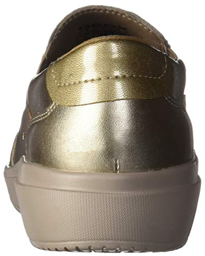 Geox D TAHINA B, Zapatillas Mujer, Dorado (Champagne), 39 EU